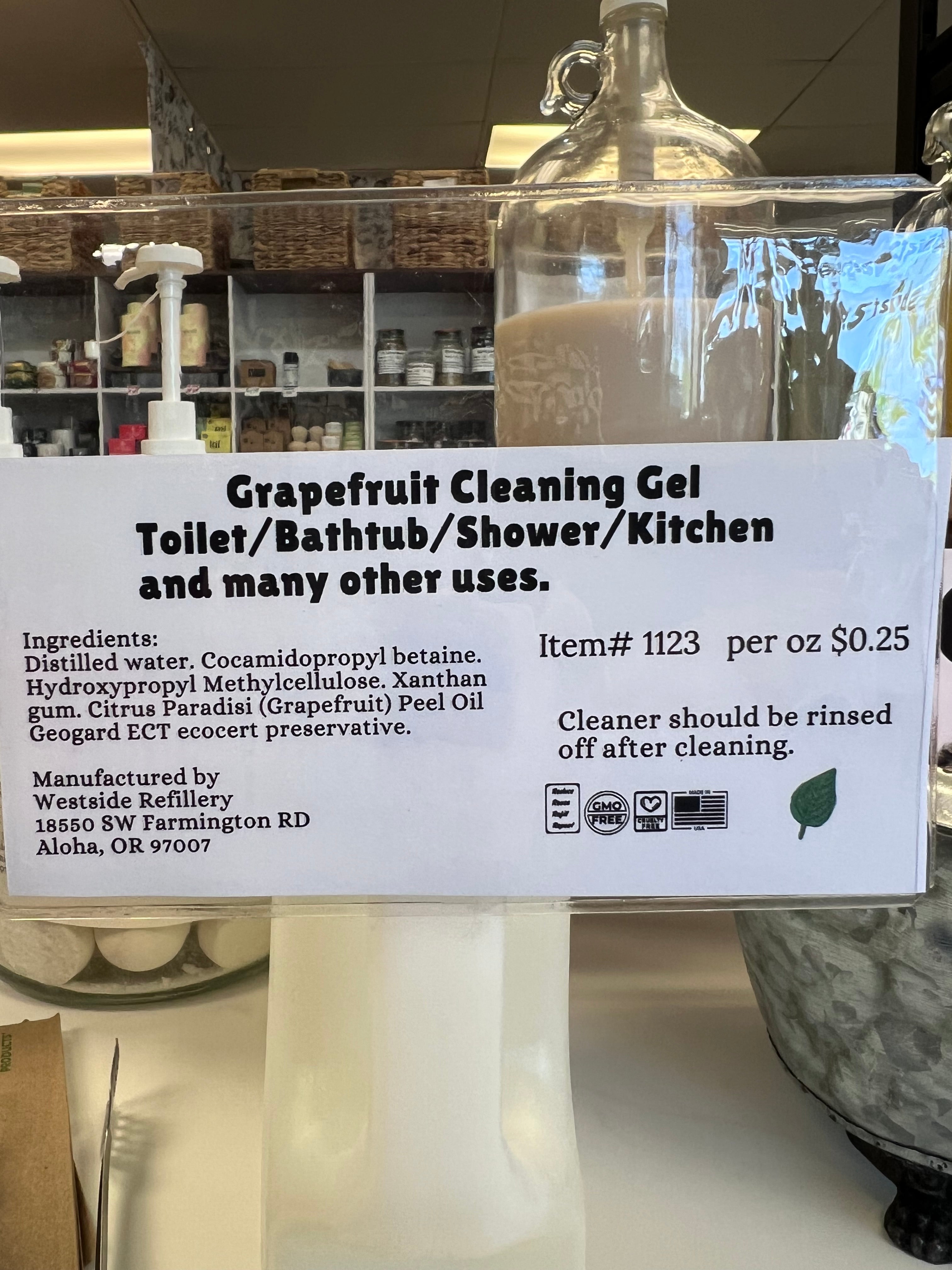Bulk Plant Derived Cleaning Products