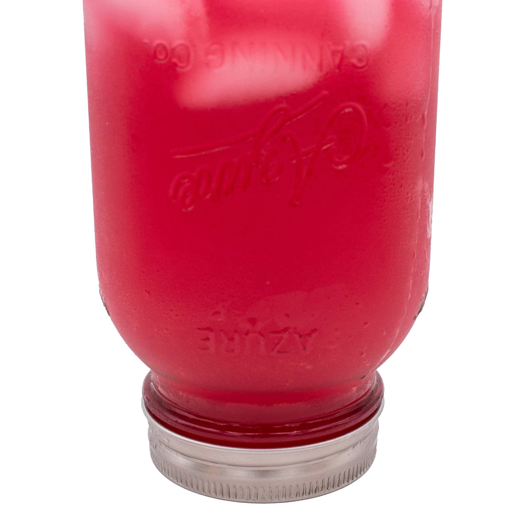 Stainless Steel Storage Lids w/ Silicone Seals for Mason Jar