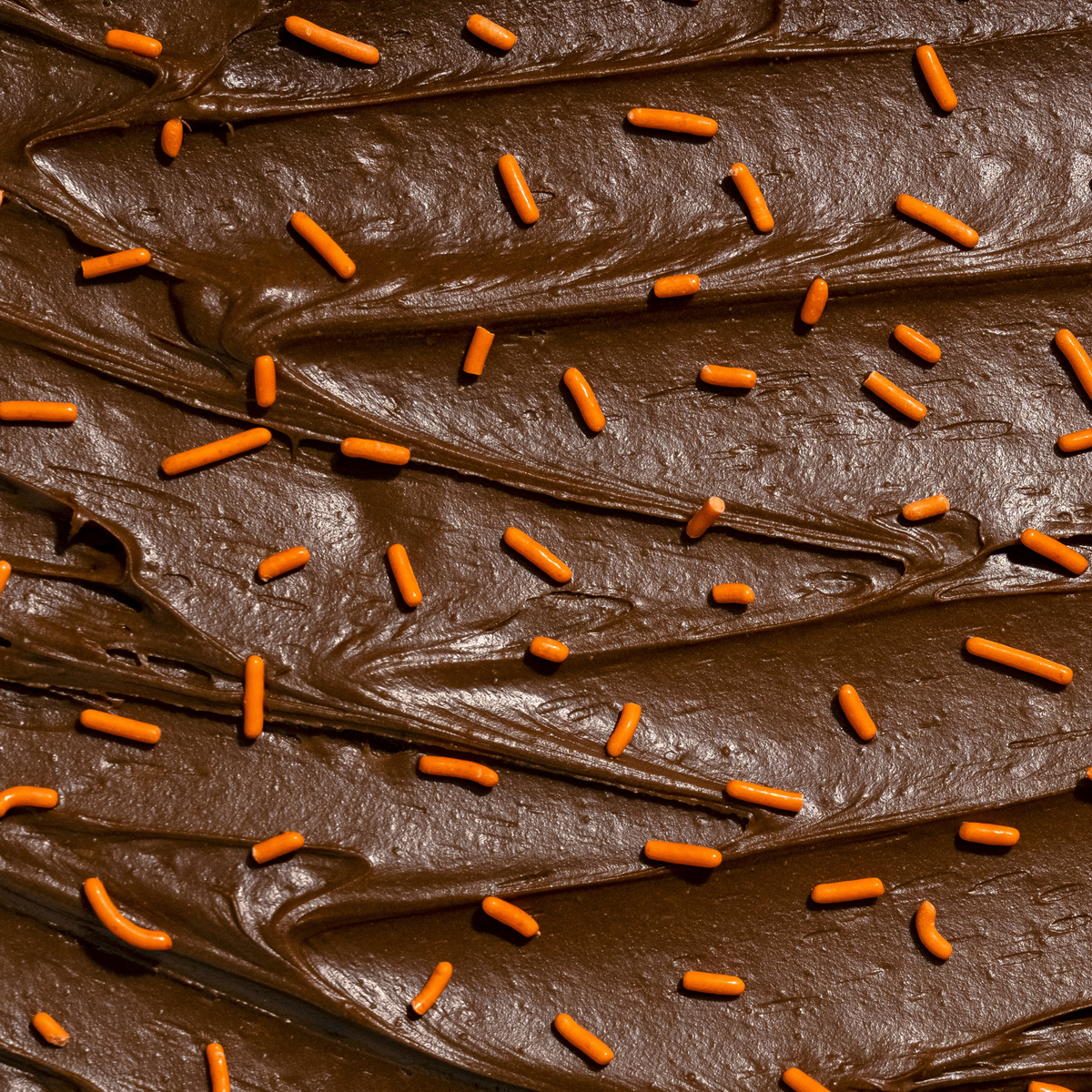 Dye-Free Orange Softies Sprinkles, 1LB Bag