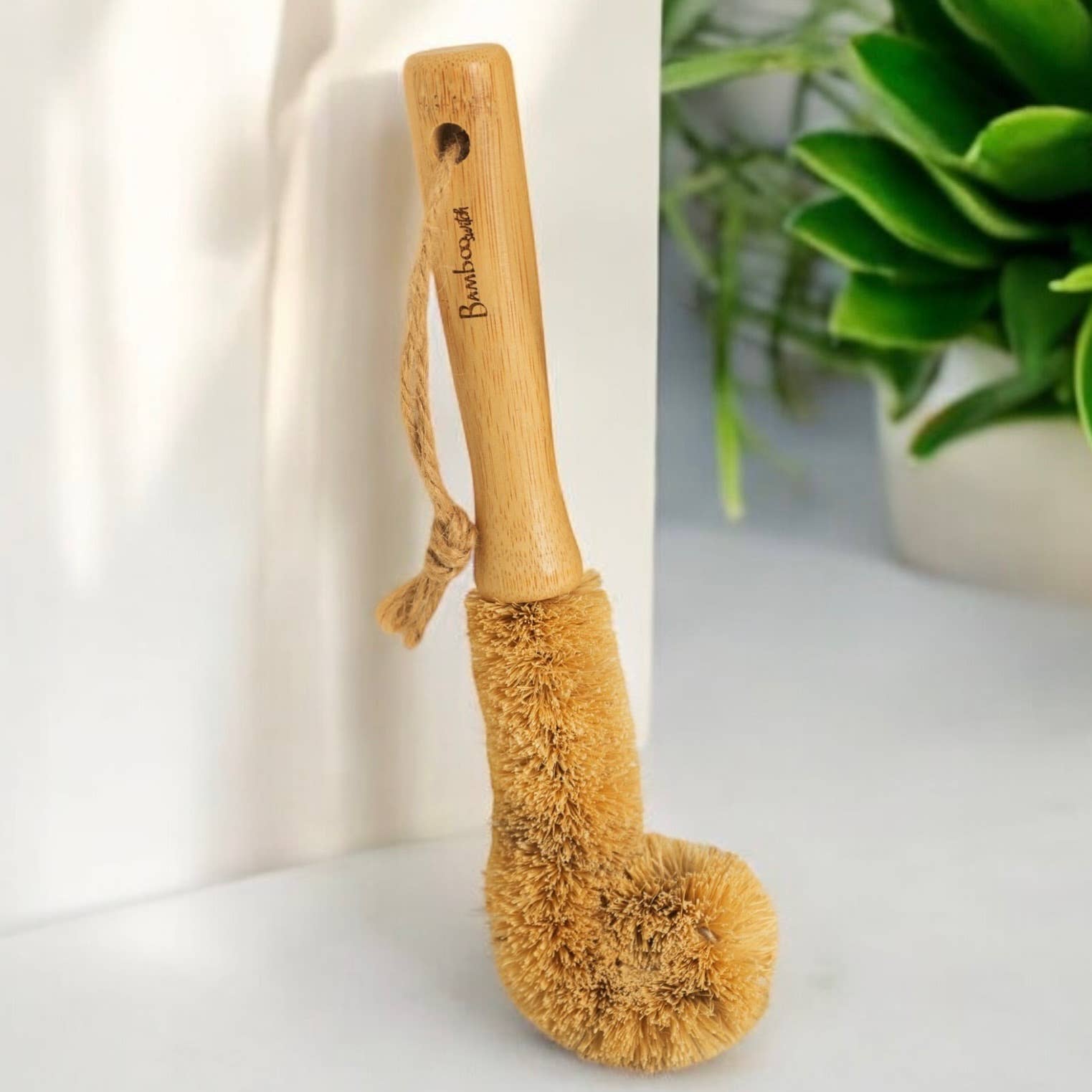 Bamboo Bottle Cleaning Brush