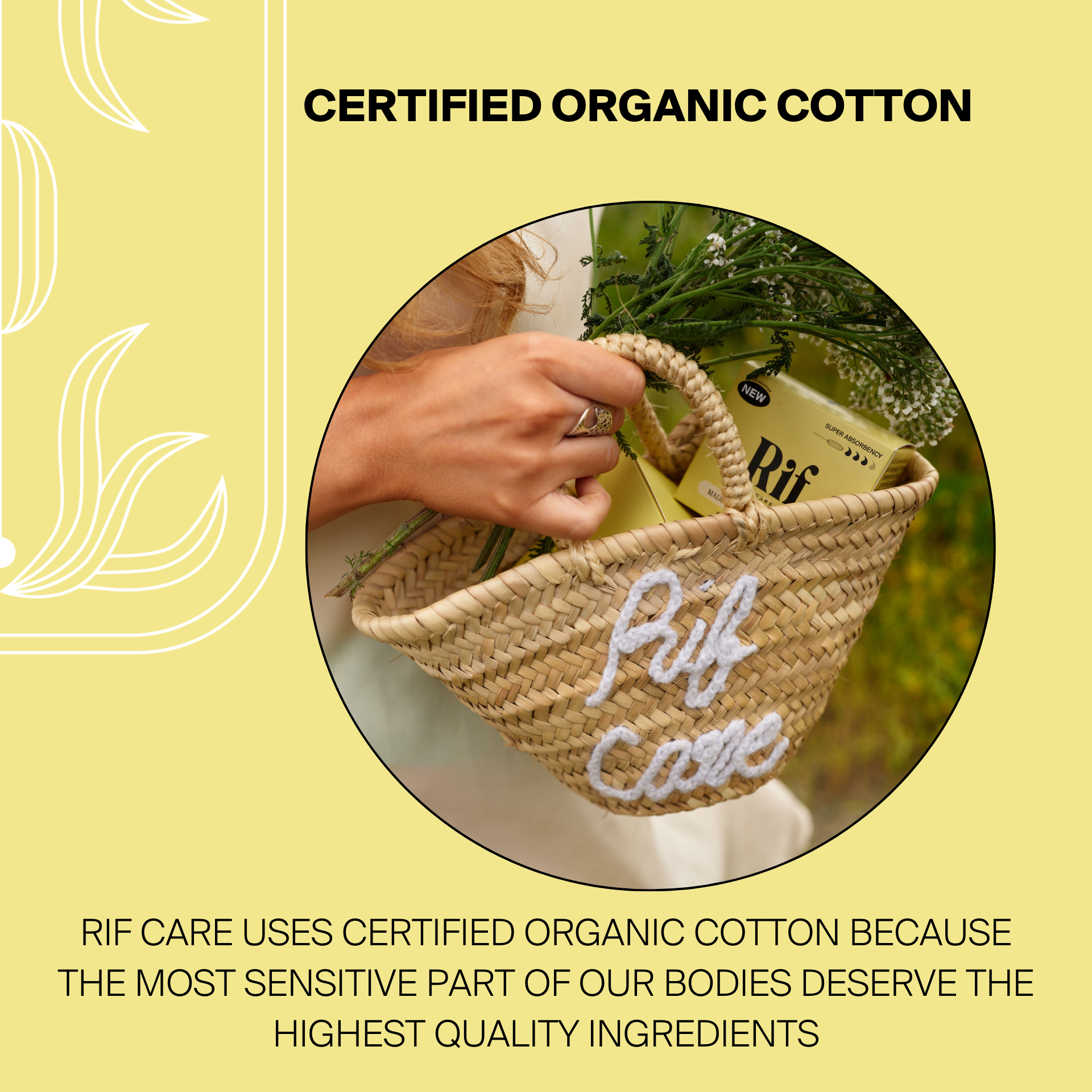 Super Absorbency Organic Non-Applicator Tampons (18 ct)