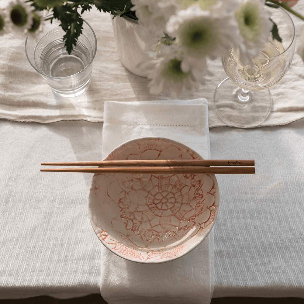 Reusable Bamboo Chopsticks