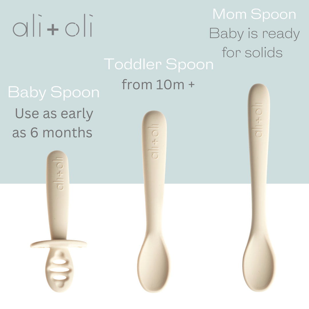 3-peice Multi Stage Spoon Set for Baby 6m+