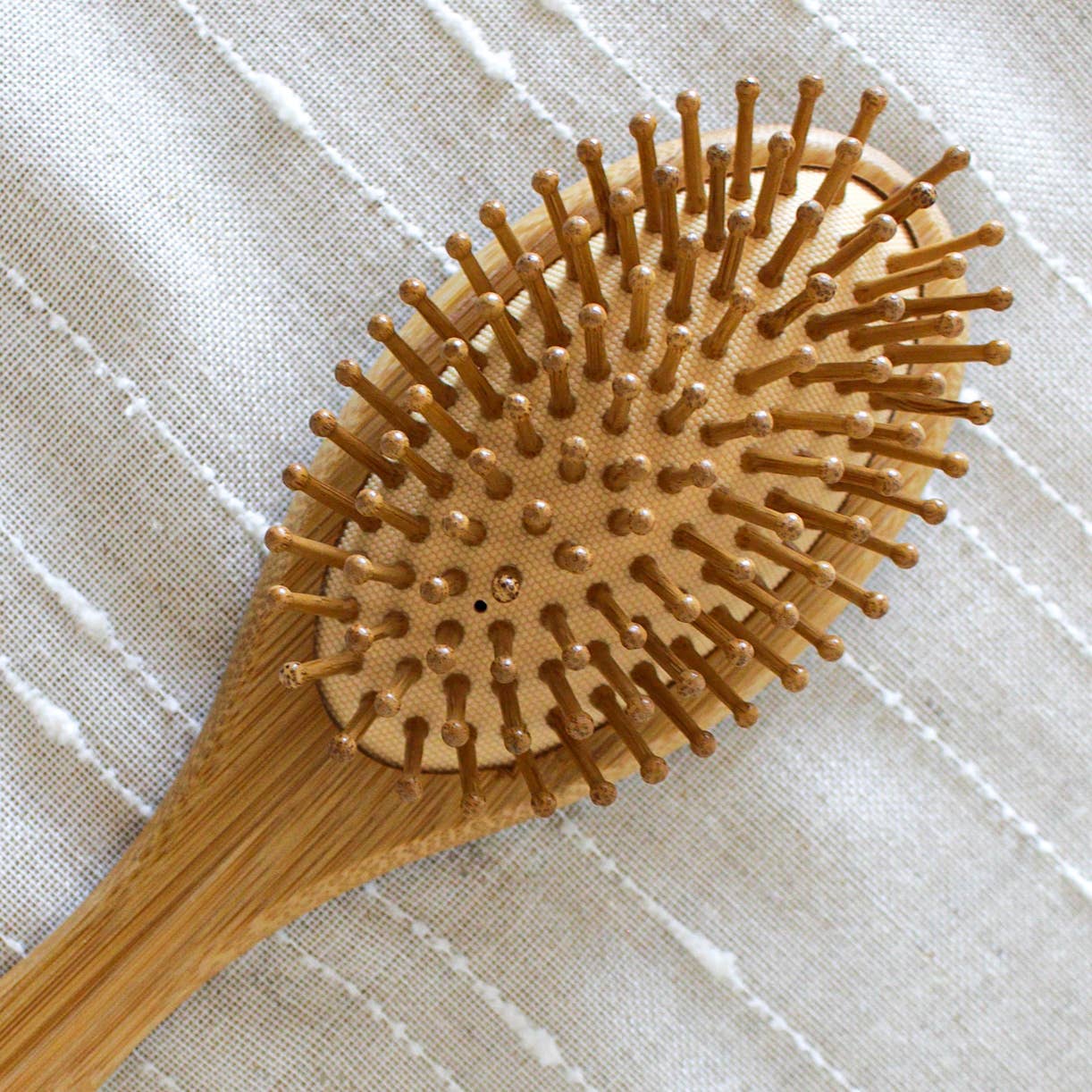 Bamboo Hair Brush – Plastic-Free with Natural Bristles