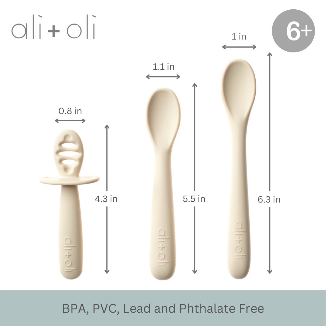 3-peice Multi Stage Spoon Set for Baby 6m+