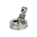 Stainless Steel pouring lid for a regular mouth mason jar
