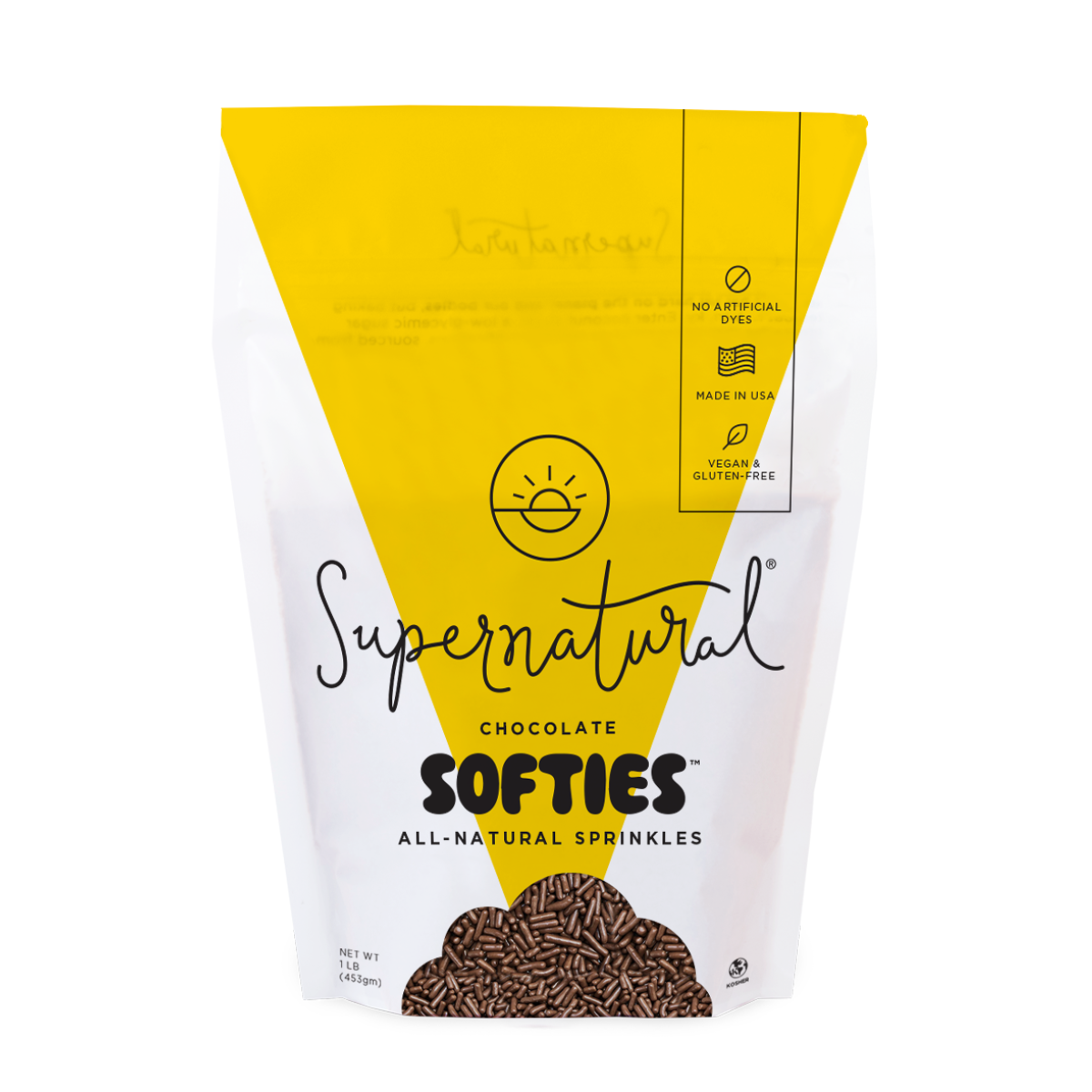 Fair Trade Black Chocolate Softies, 1LB Bg