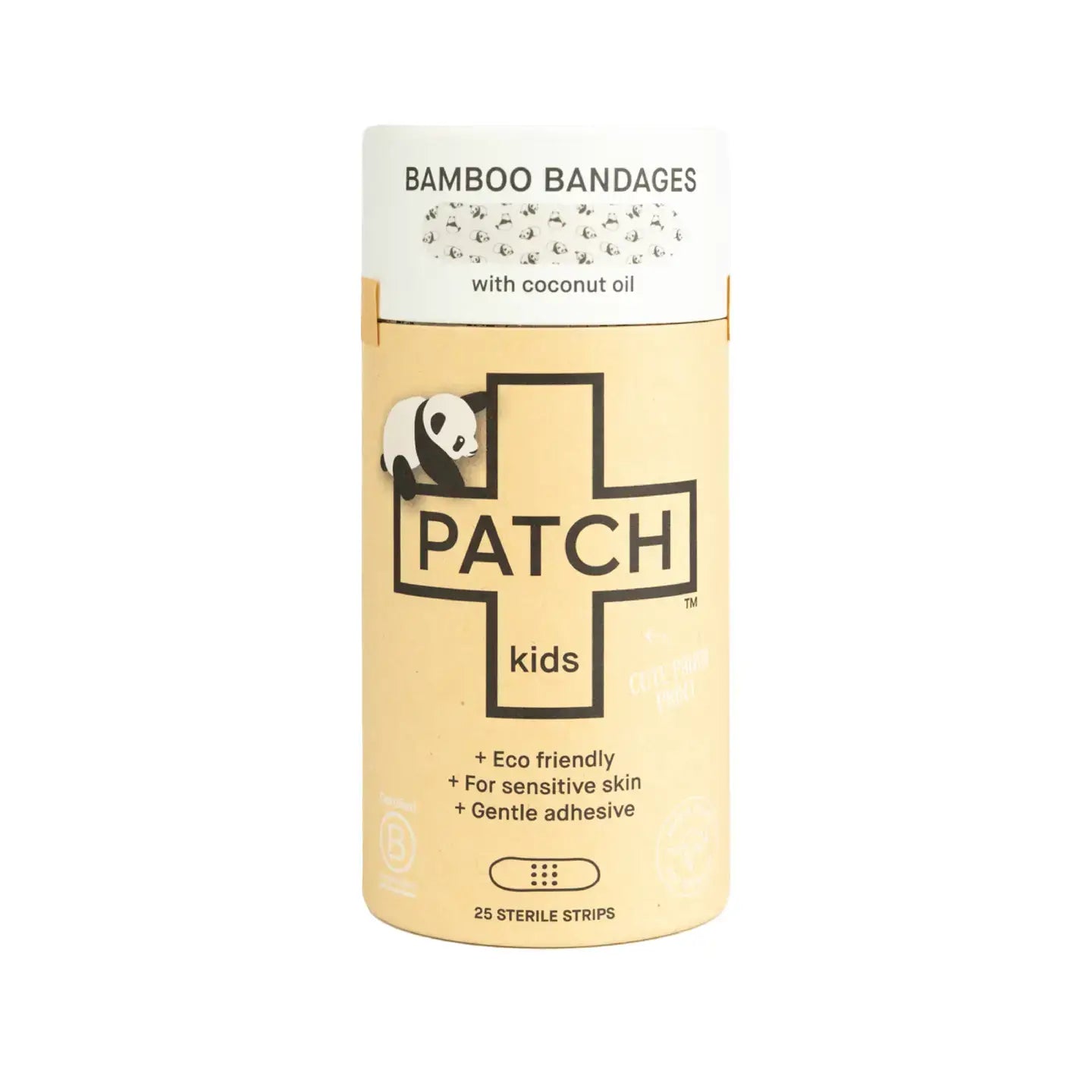 PATCH Panda Coconut Oil Bandages- Bamboo