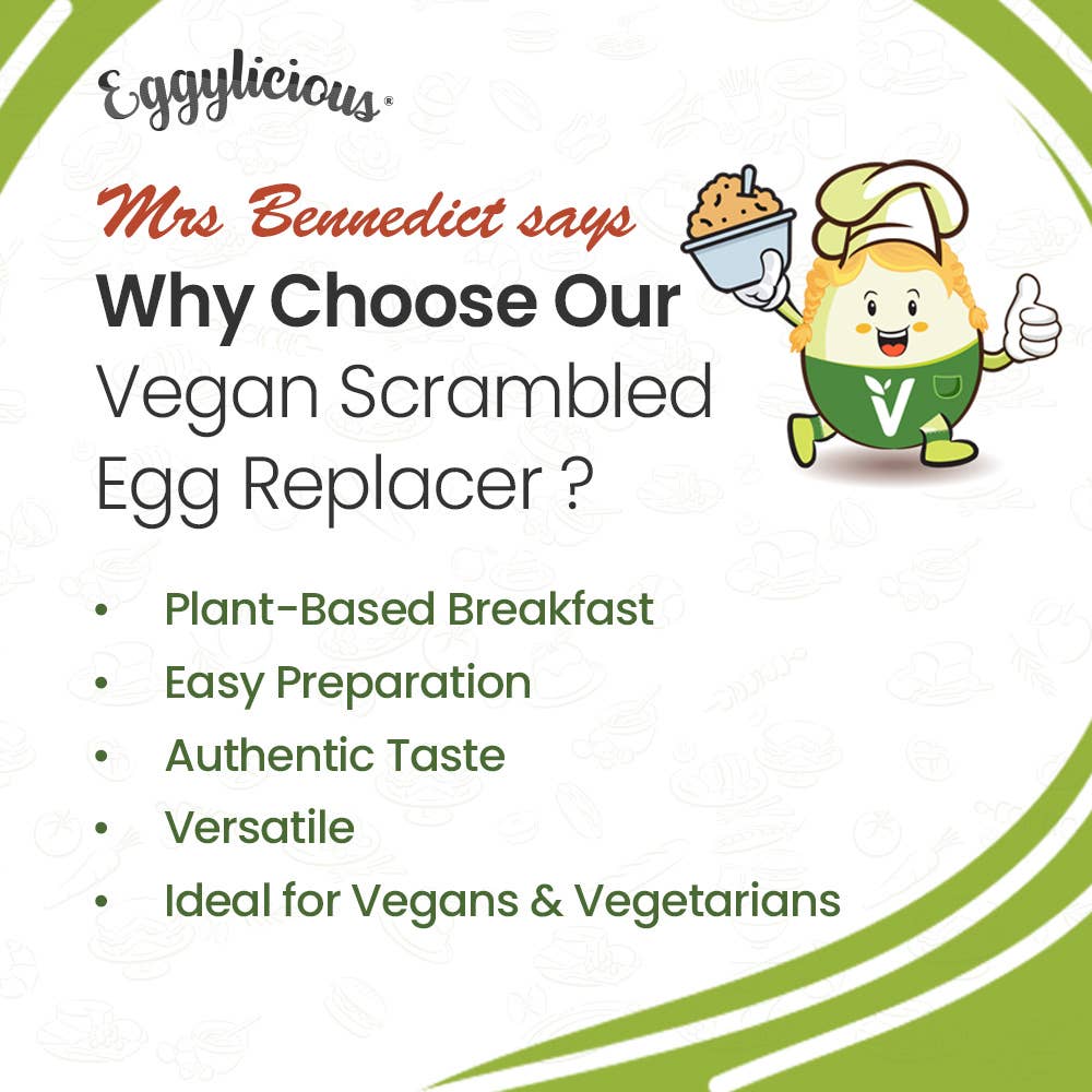 Eggylicious Vegan Scrambled Egg Replacer /sold per ounce
