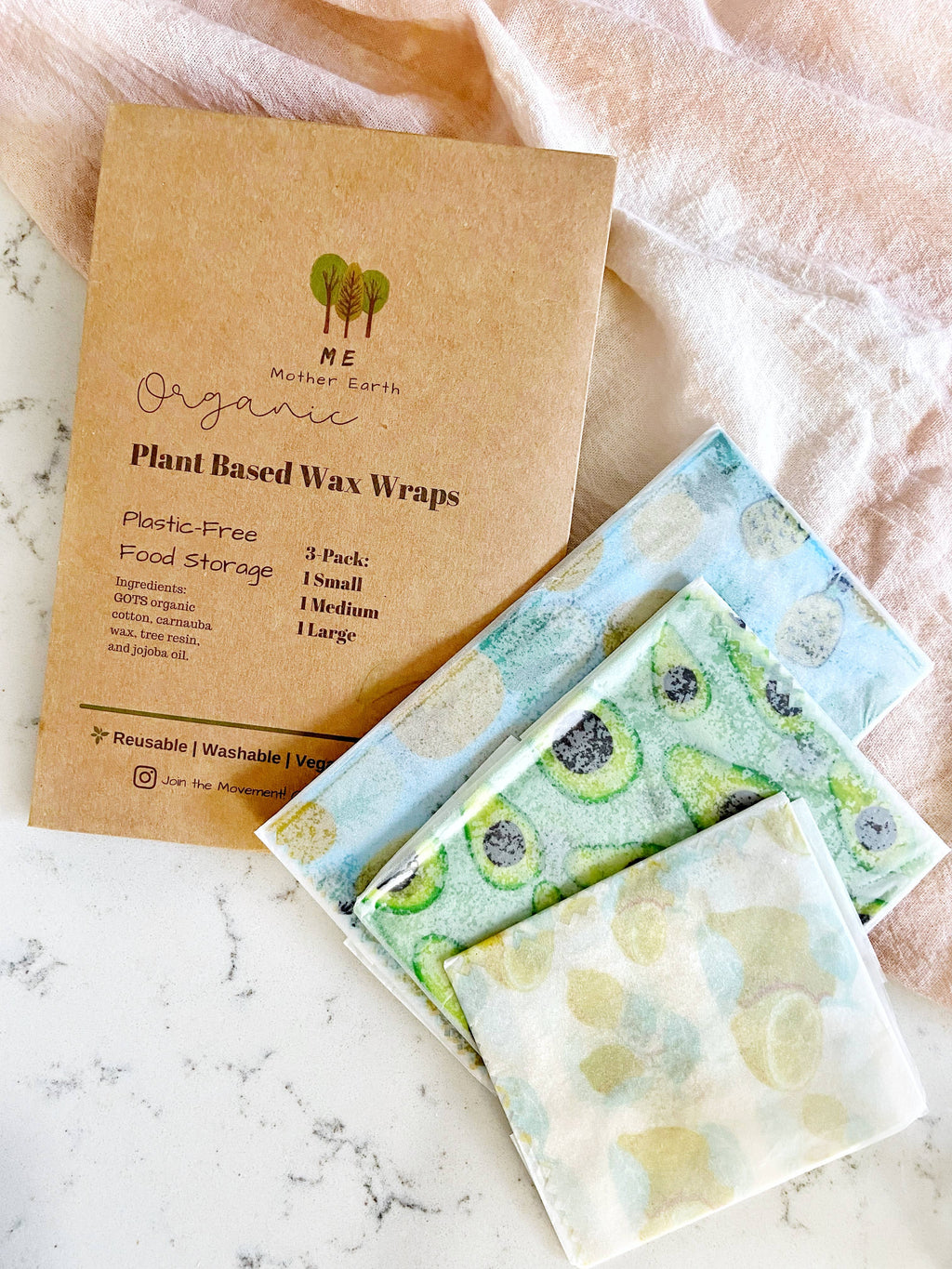 Plant Based Wax Wraps