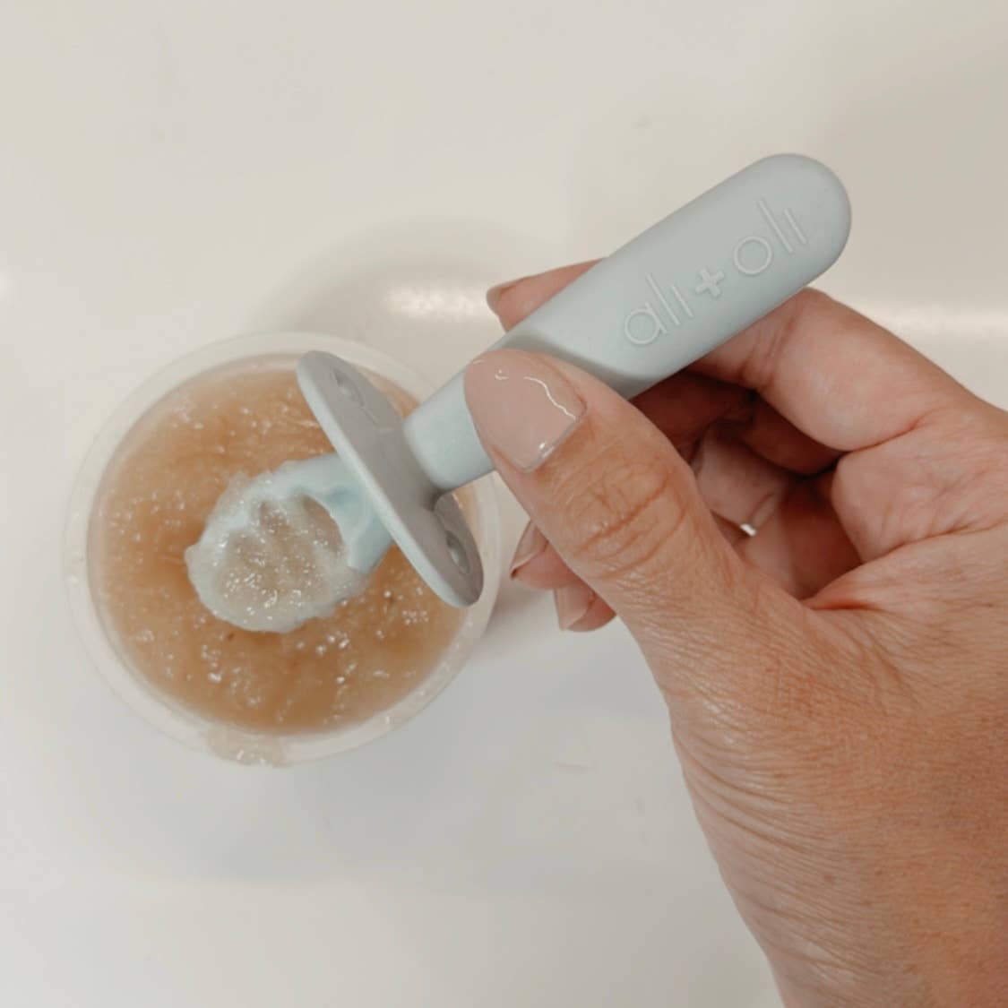 3-peice Multi Stage Spoon Set for Baby (Blue) 6m+