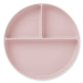 Baby Plate with Suction and  Divided Portions (Pink)