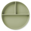 Baby Plate with Suction and  Divided Portions (Sage)